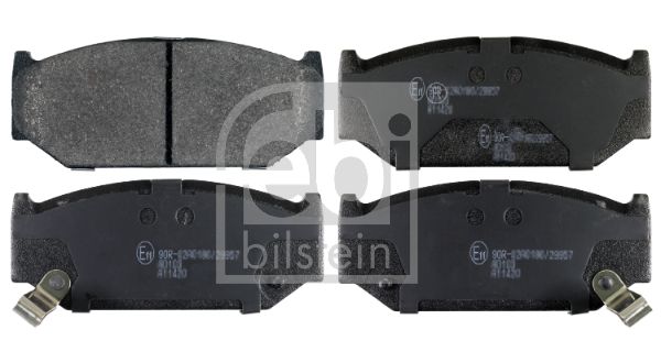 FEBI BILSTEIN Комплект тормозных колодок, дисковый тормоз 170657